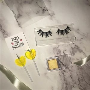 Yellow Lollipop Makeup Gift Set
